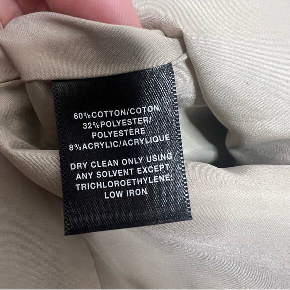 Lafayette 148 Tweed Pattern Evening Jacket neutral Sz 18 - Picture 4 of 5